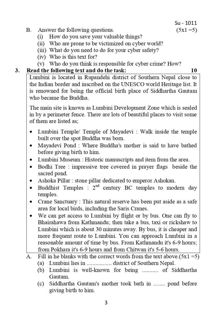 compulsary english model set 1 page 0003 Hiexams